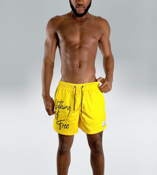 'Nothing is Free' [Lemon] Pro Shorts