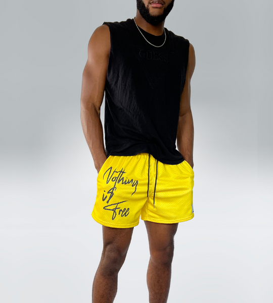 'Nothing is Free' [Lemon] Pro Shorts