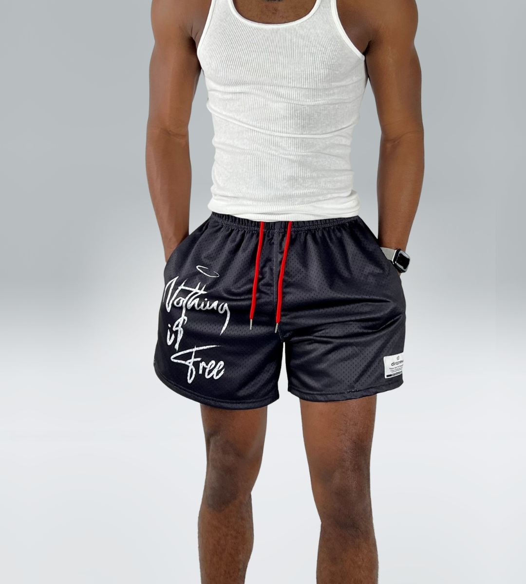 'Nothing is Free' [Coal] Pro Shorts